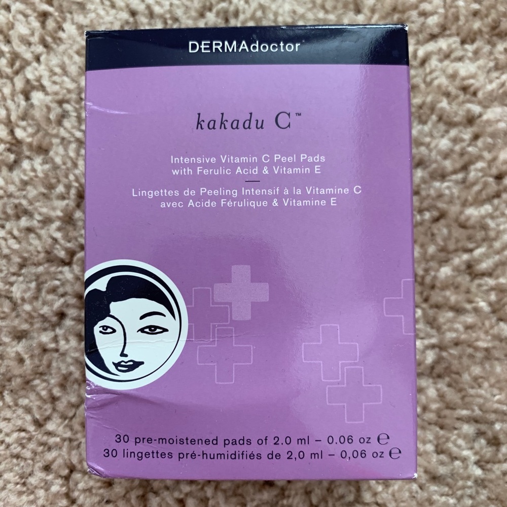 DERMAdoctor kakadu C peel pads